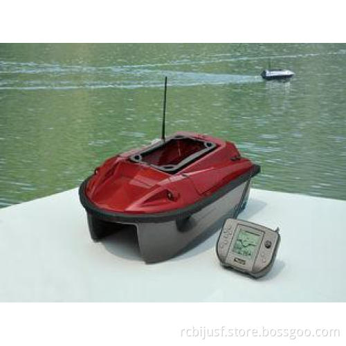 Double Bait Hoppers Red Remote Control Fishing Boat, Anti-w